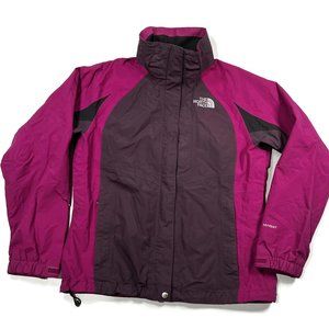 The North Face Womens Medium Hyvent Jacket Boundary Triclimate Purple Shell Only